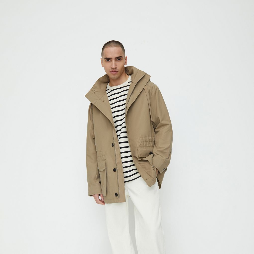 Парка с накладными карманами 12 STOREEZ, Бежевый
Парка с накладными карманами 12 STOREEZ, Бежевый