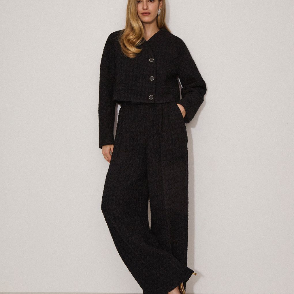 Брюки из французского твида 12 STOREEZ, Черный
Брюки из французского твида 12 STOREEZ, Черный