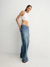 Джинсы Wide Leg 433