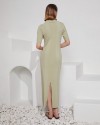 Платье-поло с коротким рукавом