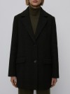 Пальто-пиджак из шерсти Angelico