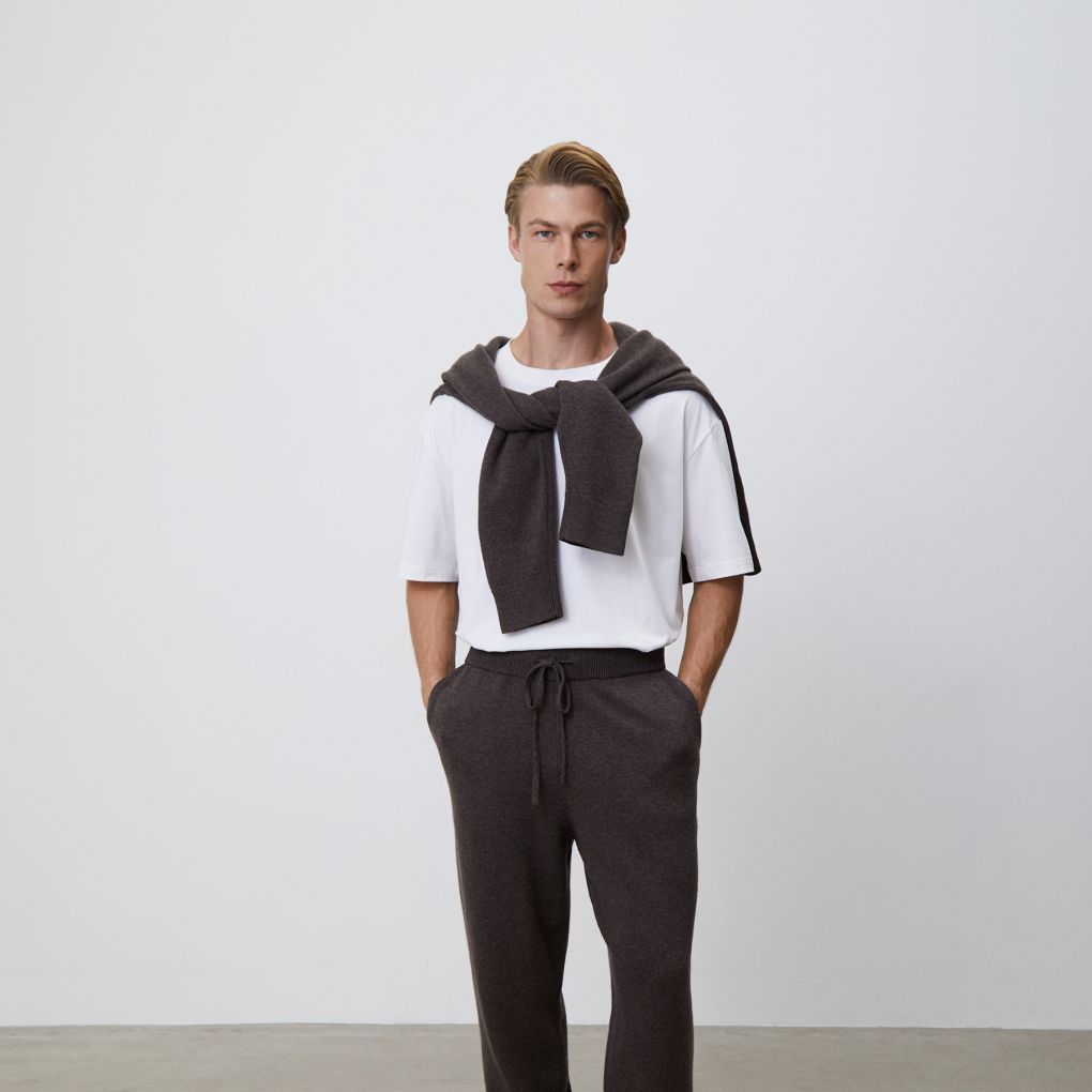 

Брюки с карманами 12 STOREEZ, Кофейный