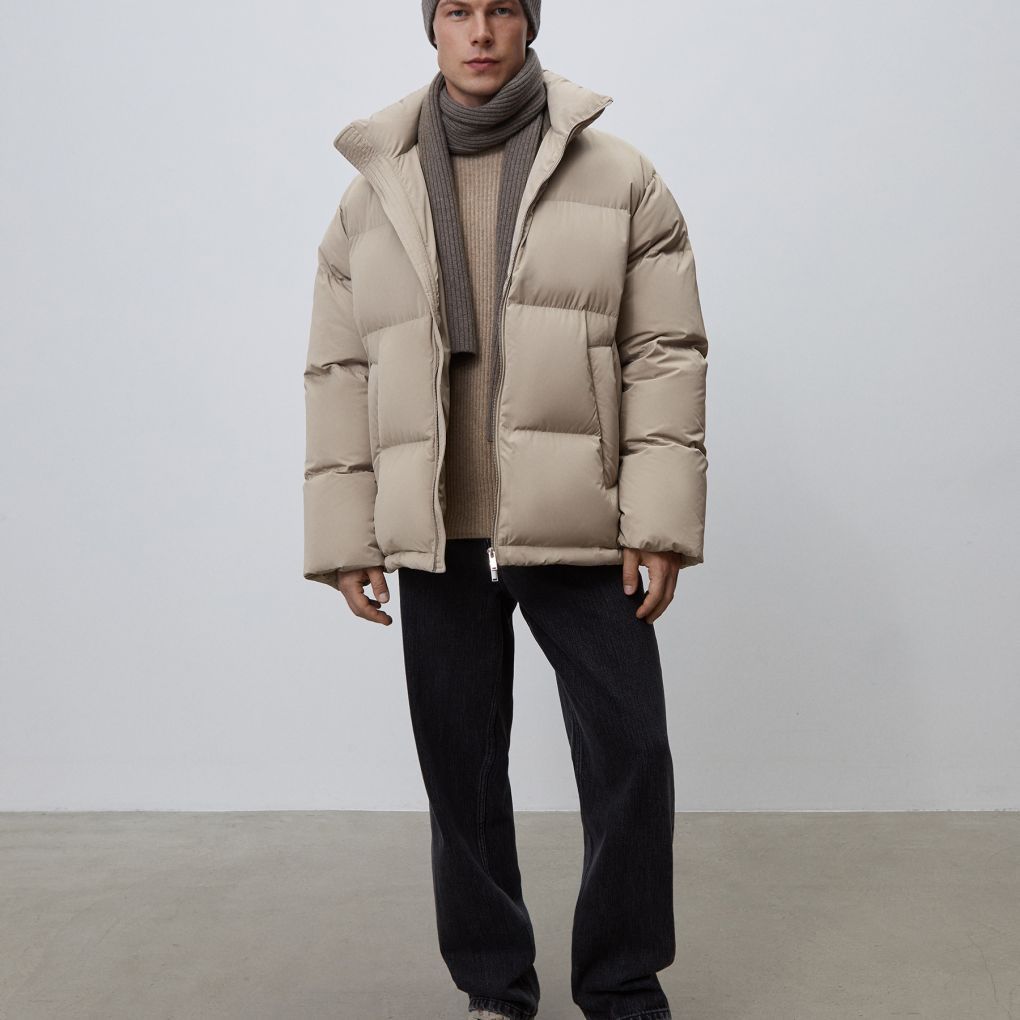 

Пуховик Onega 12 STOREEZ, Кофе с молоком