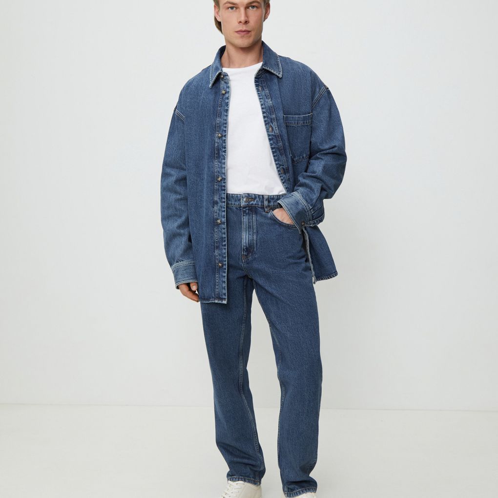 

Джинсы Tapered 721 12 STOREEZ, Джинсовый голубой
