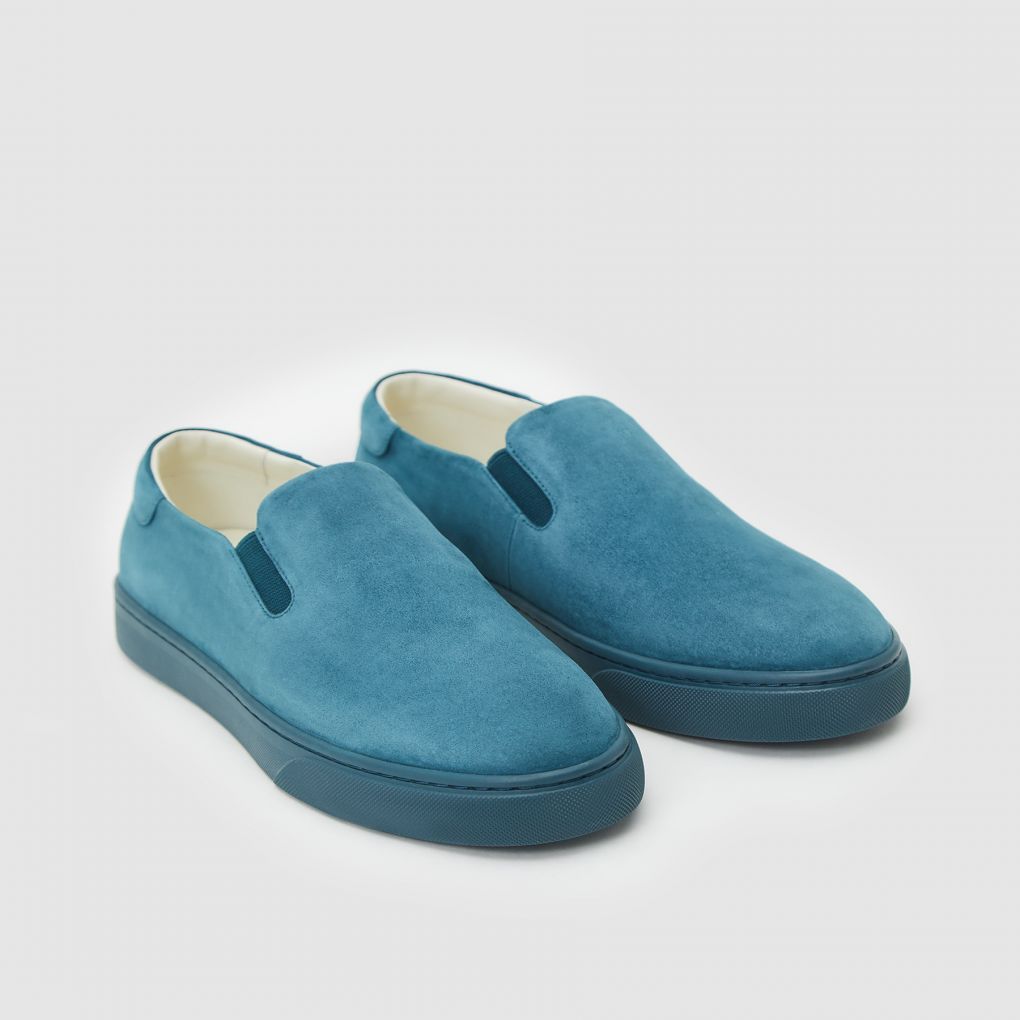 Слипоны из замши 12 STOREEZ