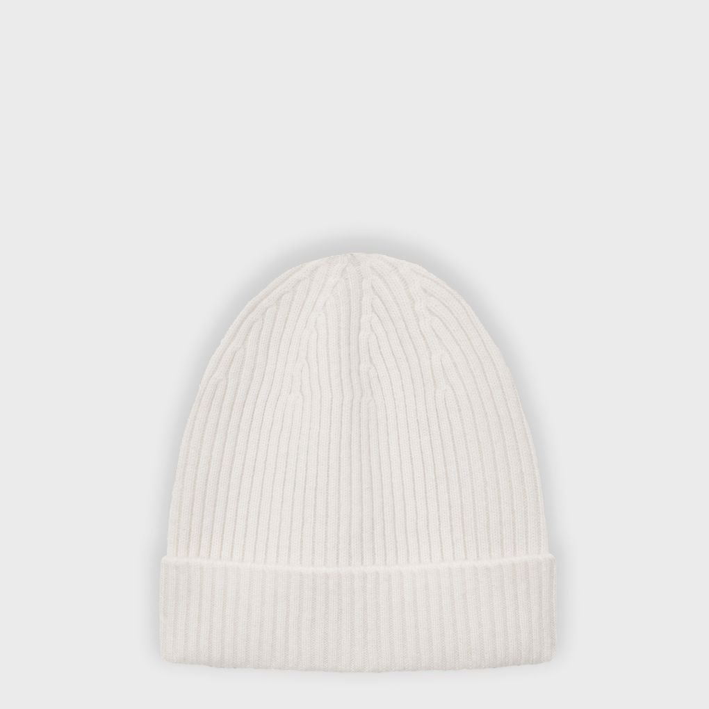 

Шапка из кашемира 12 STOREEZ, Молочный