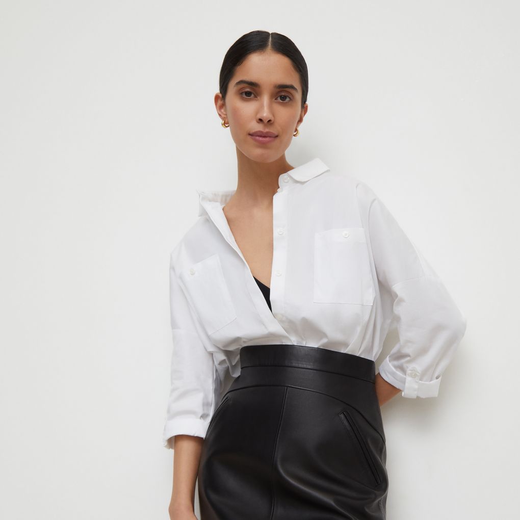 

Рубашка с карманами, Белый