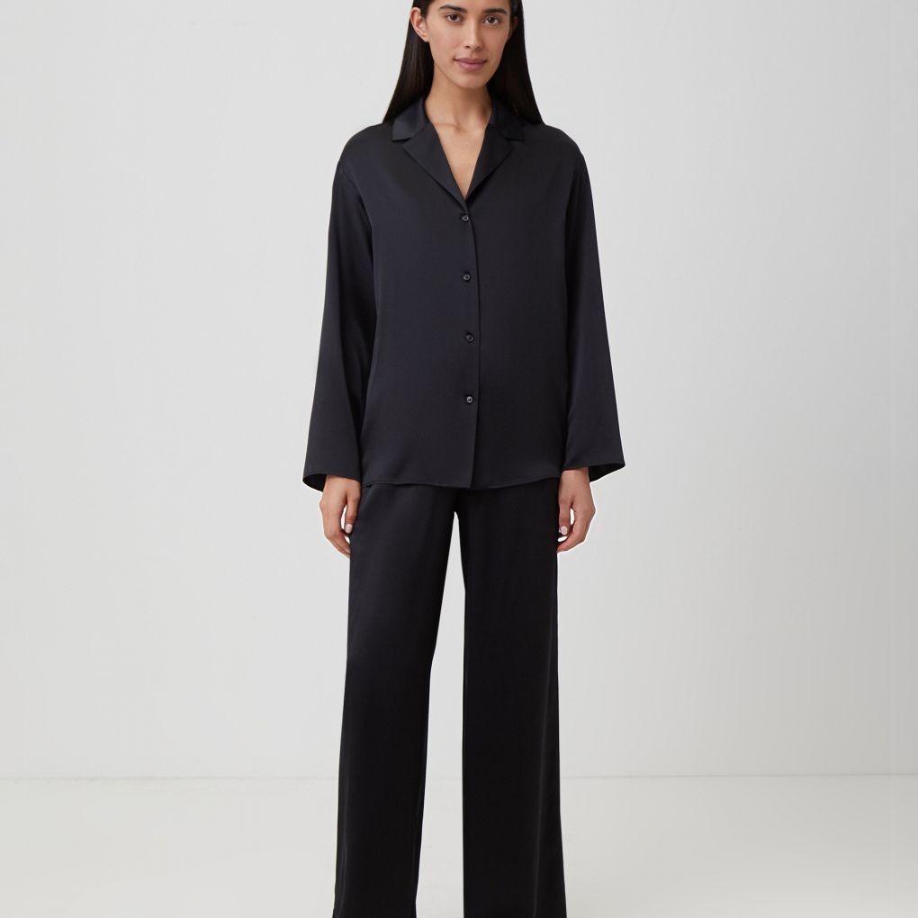 

Брюки из шелка Mulberry 12 STOREEZ, Черный