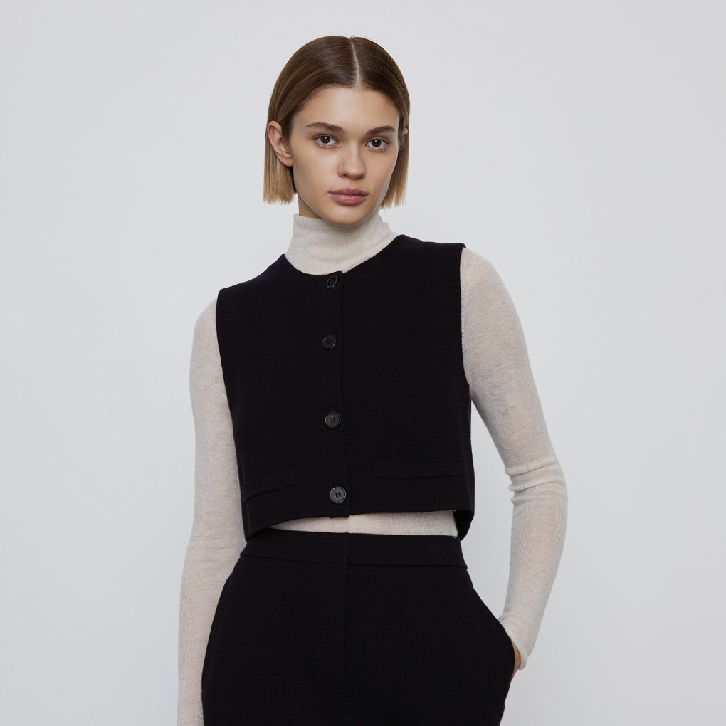 

Жилет Knit 12 STOREEZ, Черный
