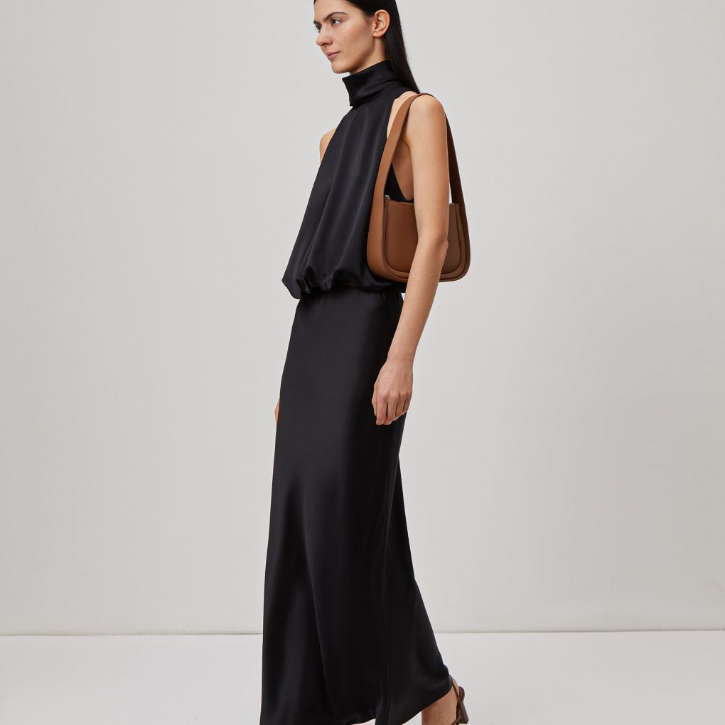 

Юбка макси из шелка Mulberry 12 STOREEZ, Черный