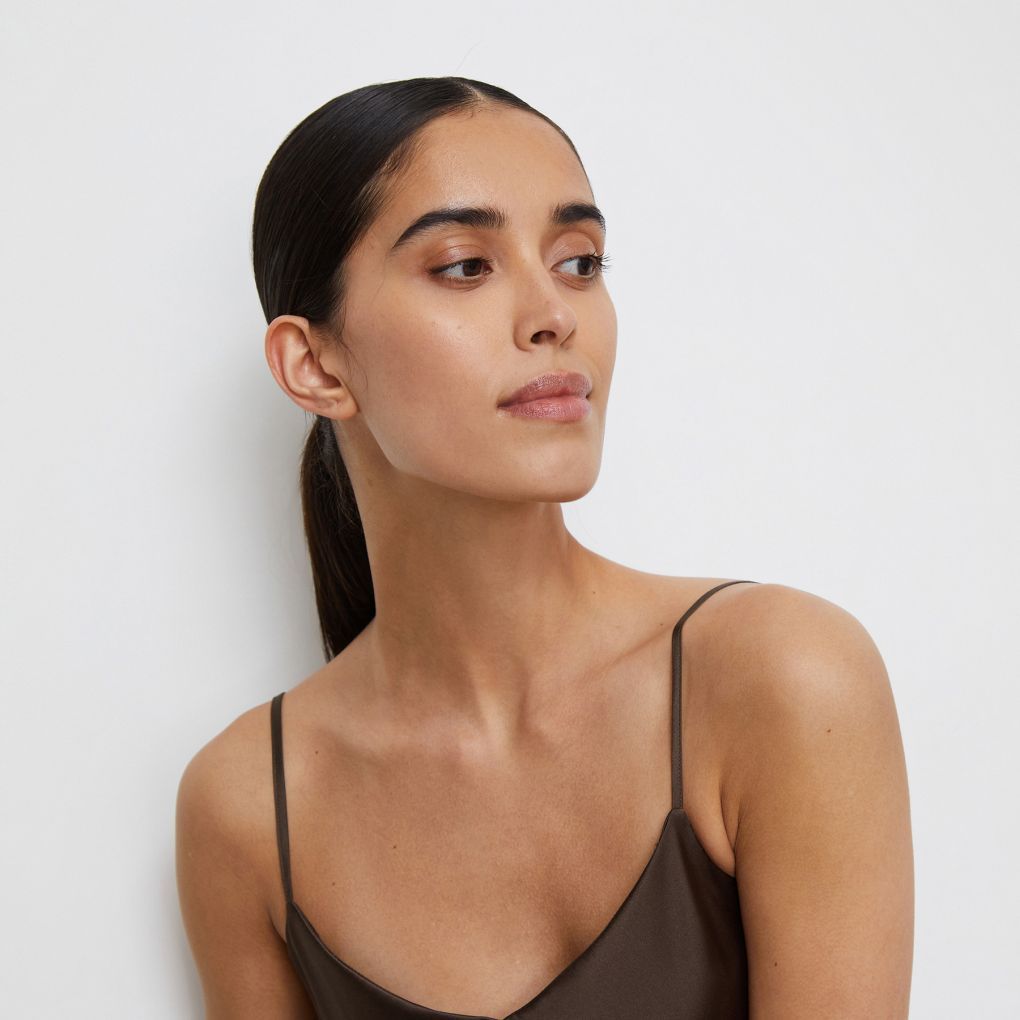 

Топ из шелка Mulberry 12 STOREEZ, Коричневый