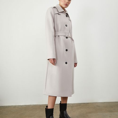 

Пальто-тренч 12 STOREEZ, Серый