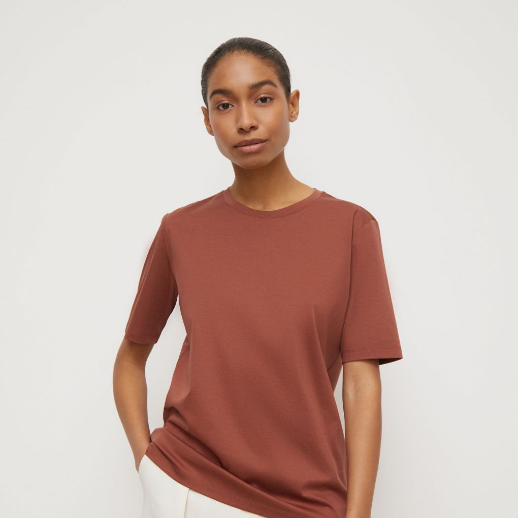 

Футболка Slim 12 STOREEZ, Кирпичный
