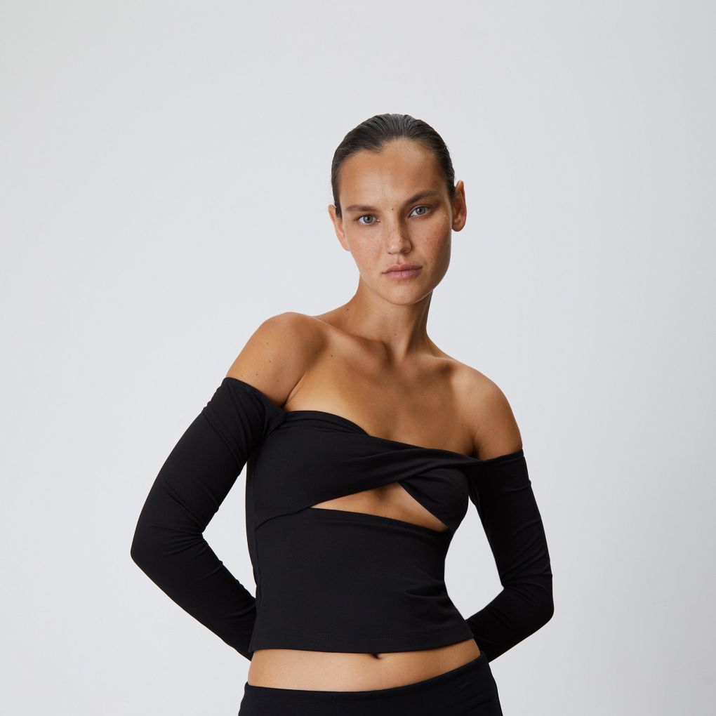 

Топ Off-Shoulder 12 STOREEZ, Черный