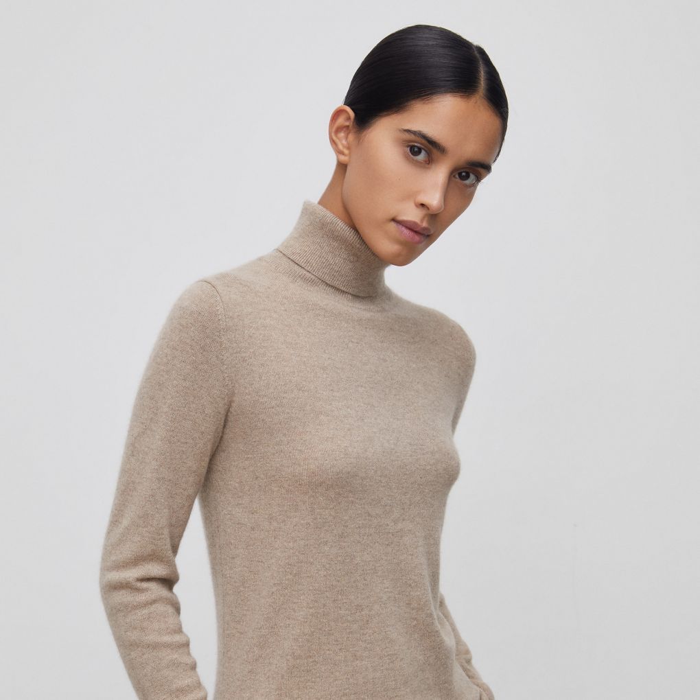 

Водолазка из кашемира 12 STOREEZ, Кофе с молоком