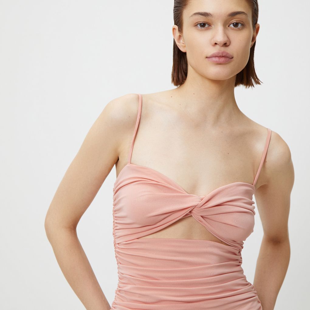 

Топ Cut-out 12 STOREEZ, Светло-кораловый