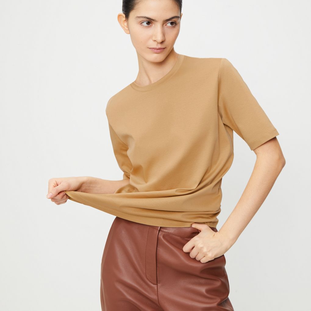 

Футболка Slim 12 STOREEZ, Горчичный