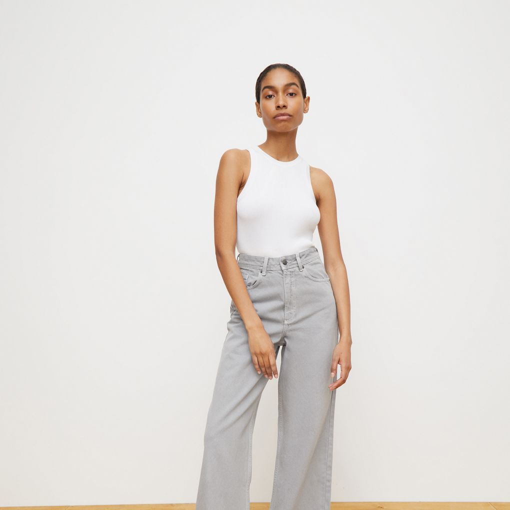 

Джинсы Wide leg 12 STOREEZ, Джинсовый серый