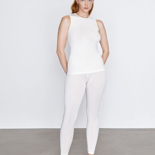 

Легинсы из лиоцелла и шерсти 12 STOREEZ, Молочный