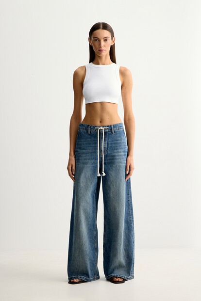 Джинсы Wide Leg 433