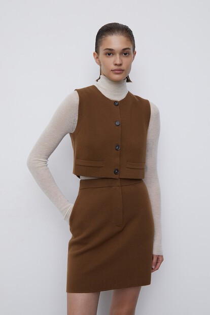 Жилет Knit