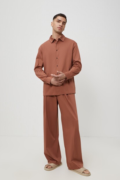 Брюки из хлопка Pima