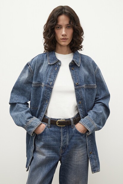 Рубашка из Selvedge денима