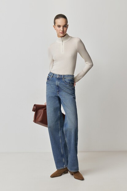 Джинсы Wide Leg 411