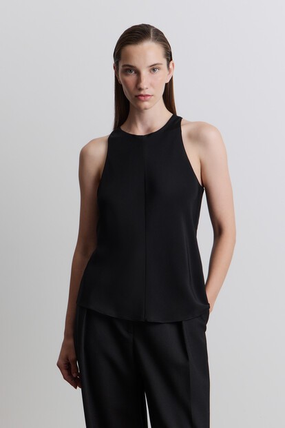 Топ из шелка Mulberry