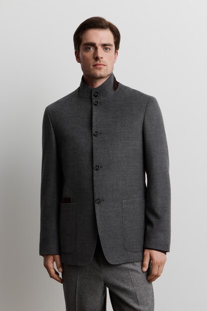 Пиджак из шерсти