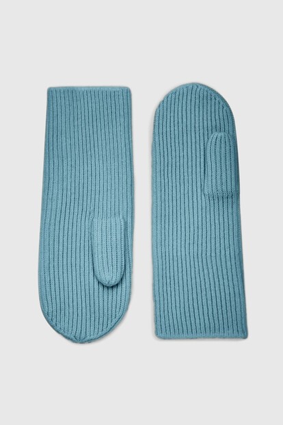 Варежки из кашемира
