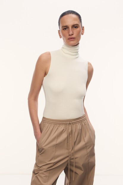 Водолазка Nicole из шелка и хлопка