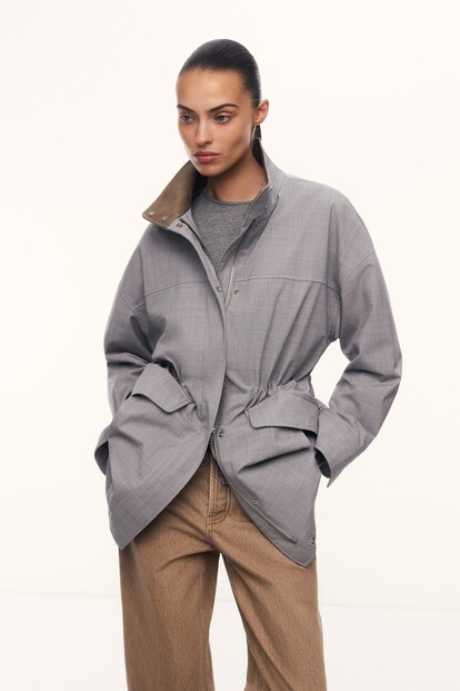 Куртка Marble из шерсти утепленная