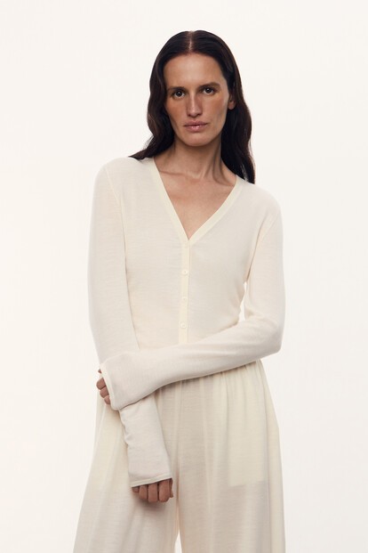 Кардиган Camelia из шерсти и шелка