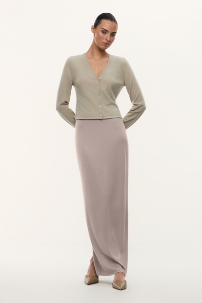 Юбка Camelia из шерсти и шелка