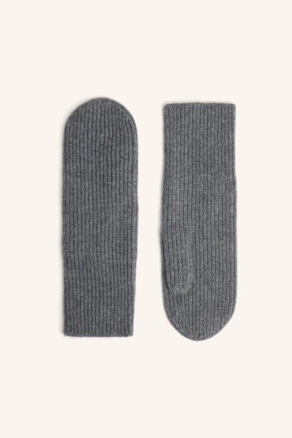 Варежки из кашемира