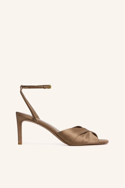 Босоножки Twist из шелка