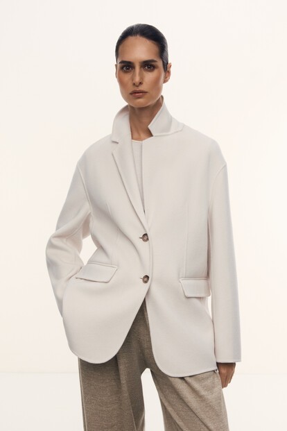 Пальто-пиджак Sienna из шерсти и кашемира