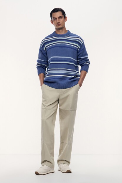 Брюки Adriano из хлопка с шерстью