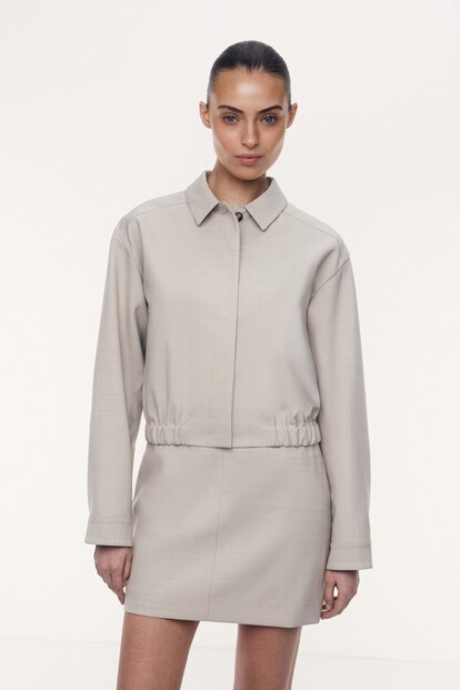 Бомбер Hampshire из шерсти