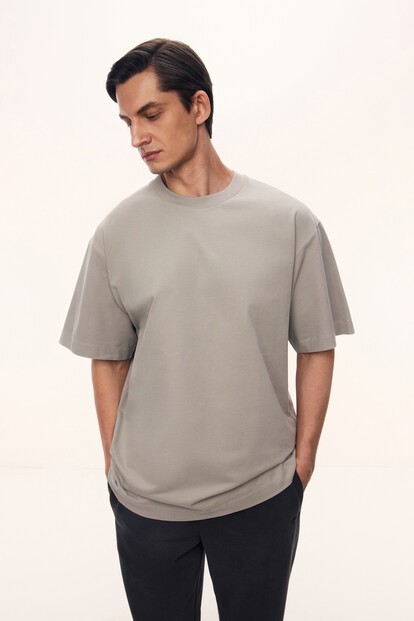 Футболка Oversized из хлопка Soft