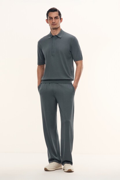 Брюки Lumen из шелка и хлопка