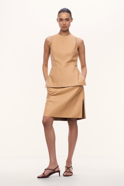 Юбка Tyla из кожи