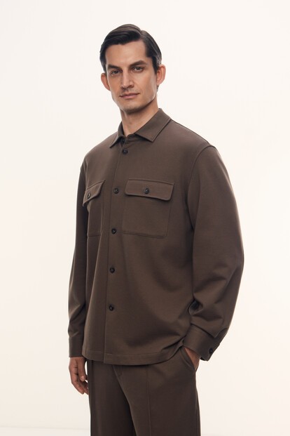 Рубашка David из трикотажа