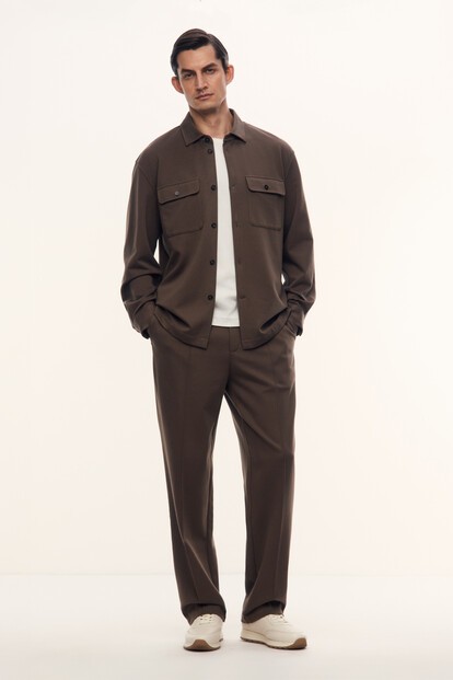 Брюки David из трикотажа