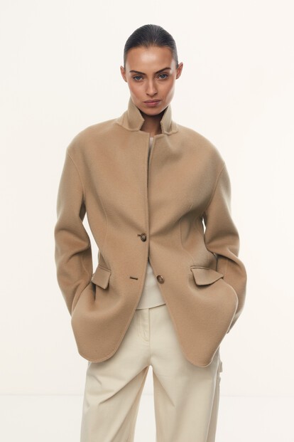 Пальто-пиджак Sienna из шерсти и кашемира