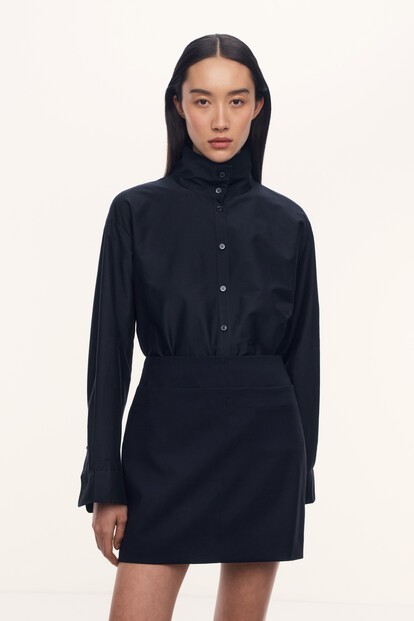 Рубашка Simone из хлопка и шелка