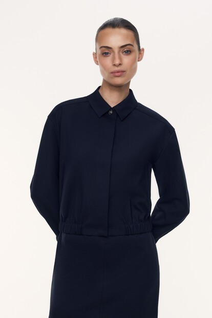 Бомбер Hampshire из шерсти