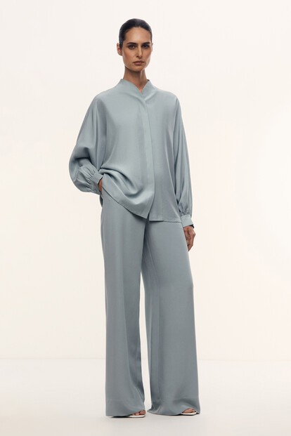 Брюки Alice Blue из шелка