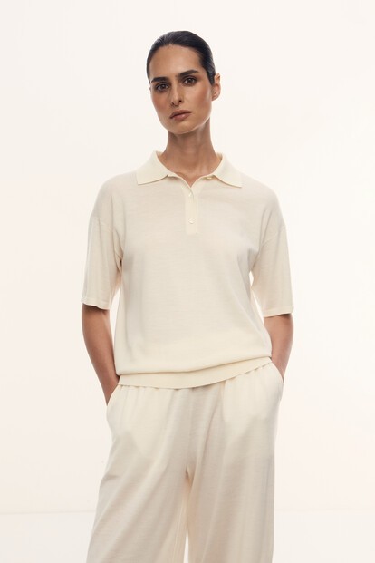 Джемпер Camelia из шерсти и шелка